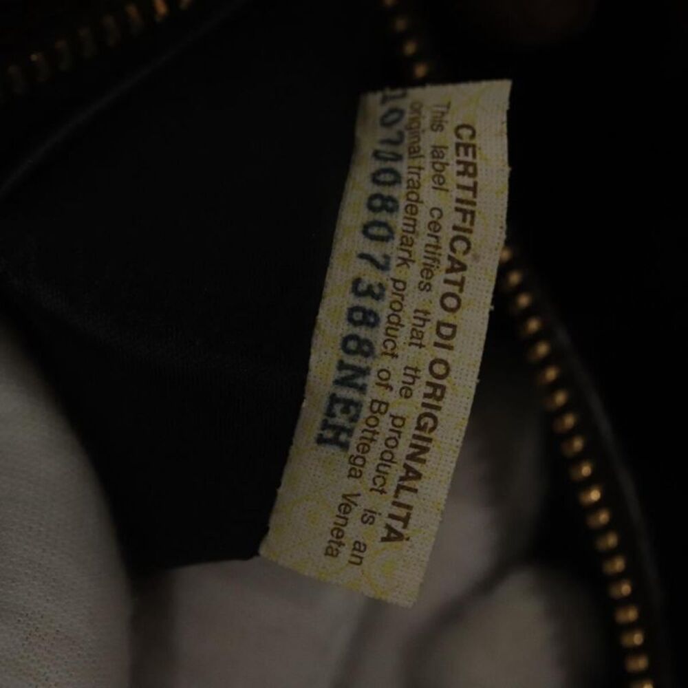 Bottega Veneta Black Pvc Handbag (Pre-Owned) - Picture 15 of 16